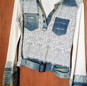 Vintage long sleeve top